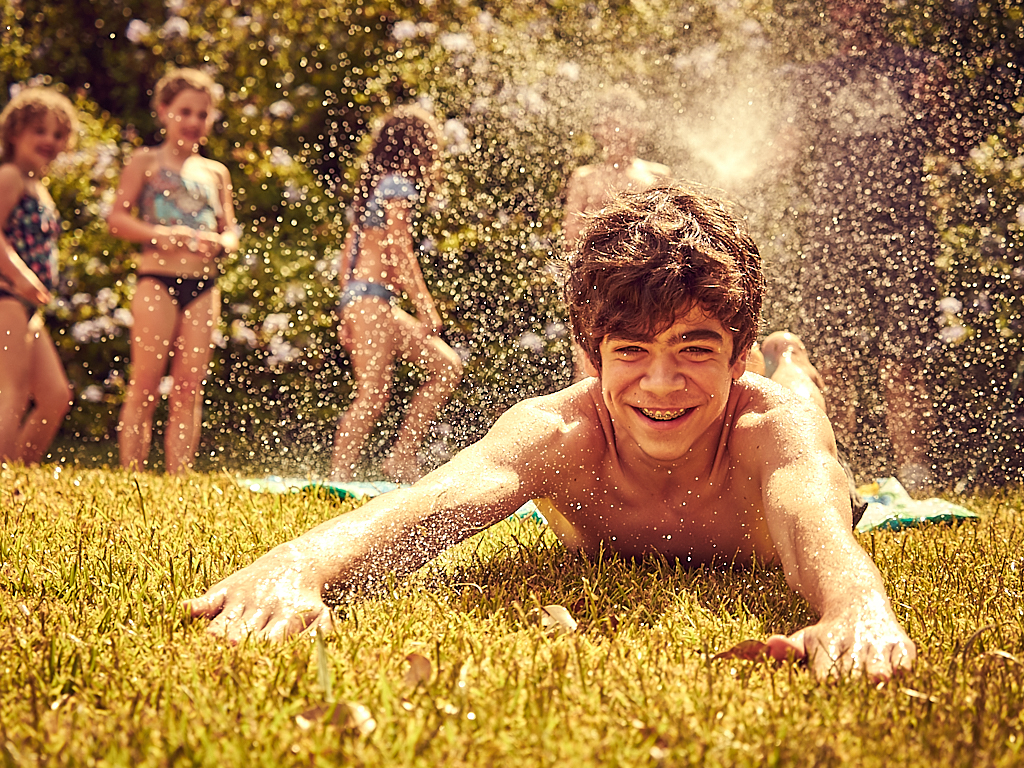 Slip n Slide by Honey Blue Photography - Get close